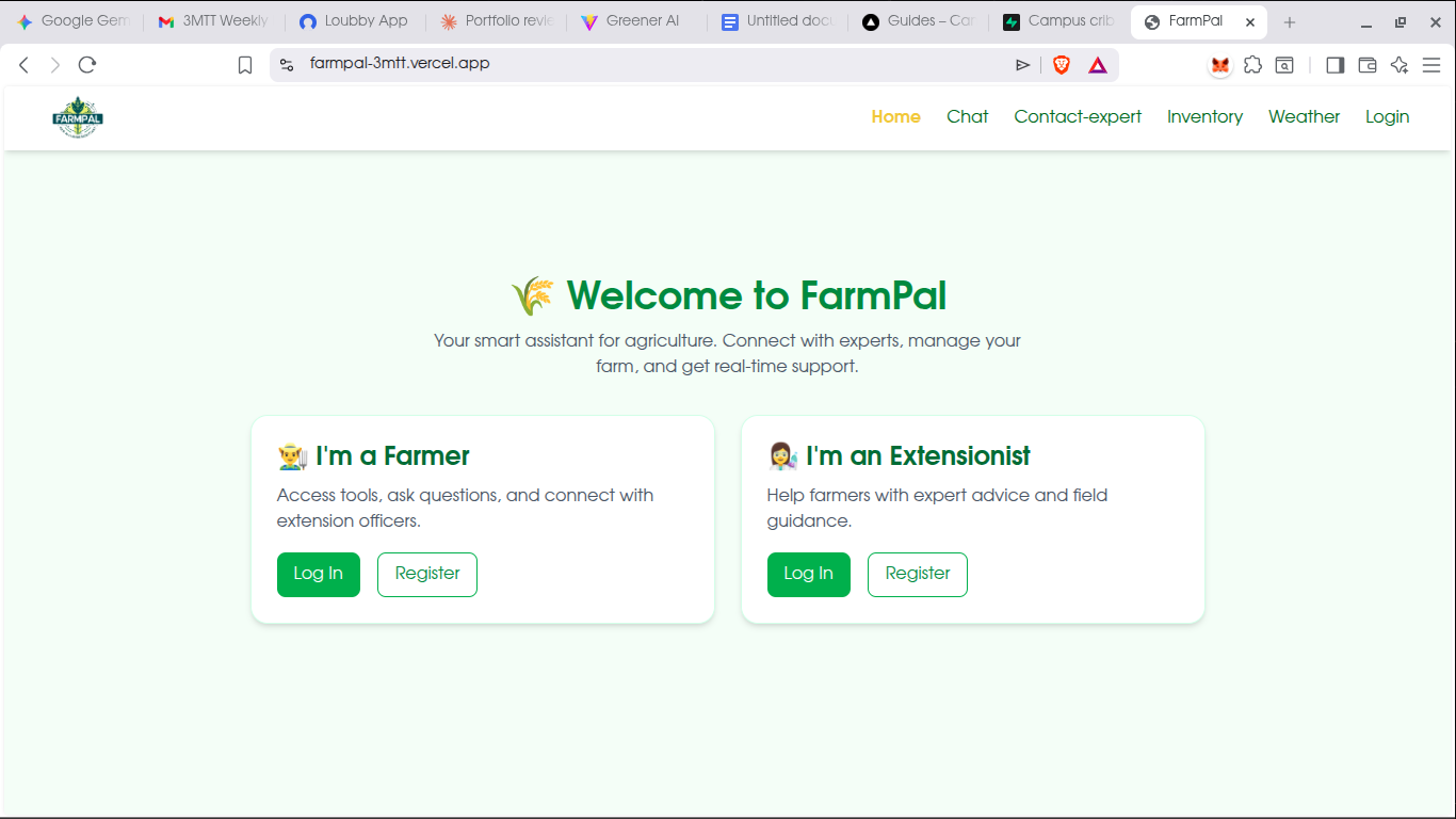 FarmPal app screenshot
